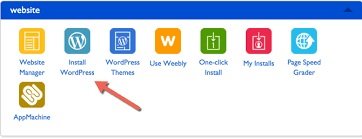 install wordpress on bluehost